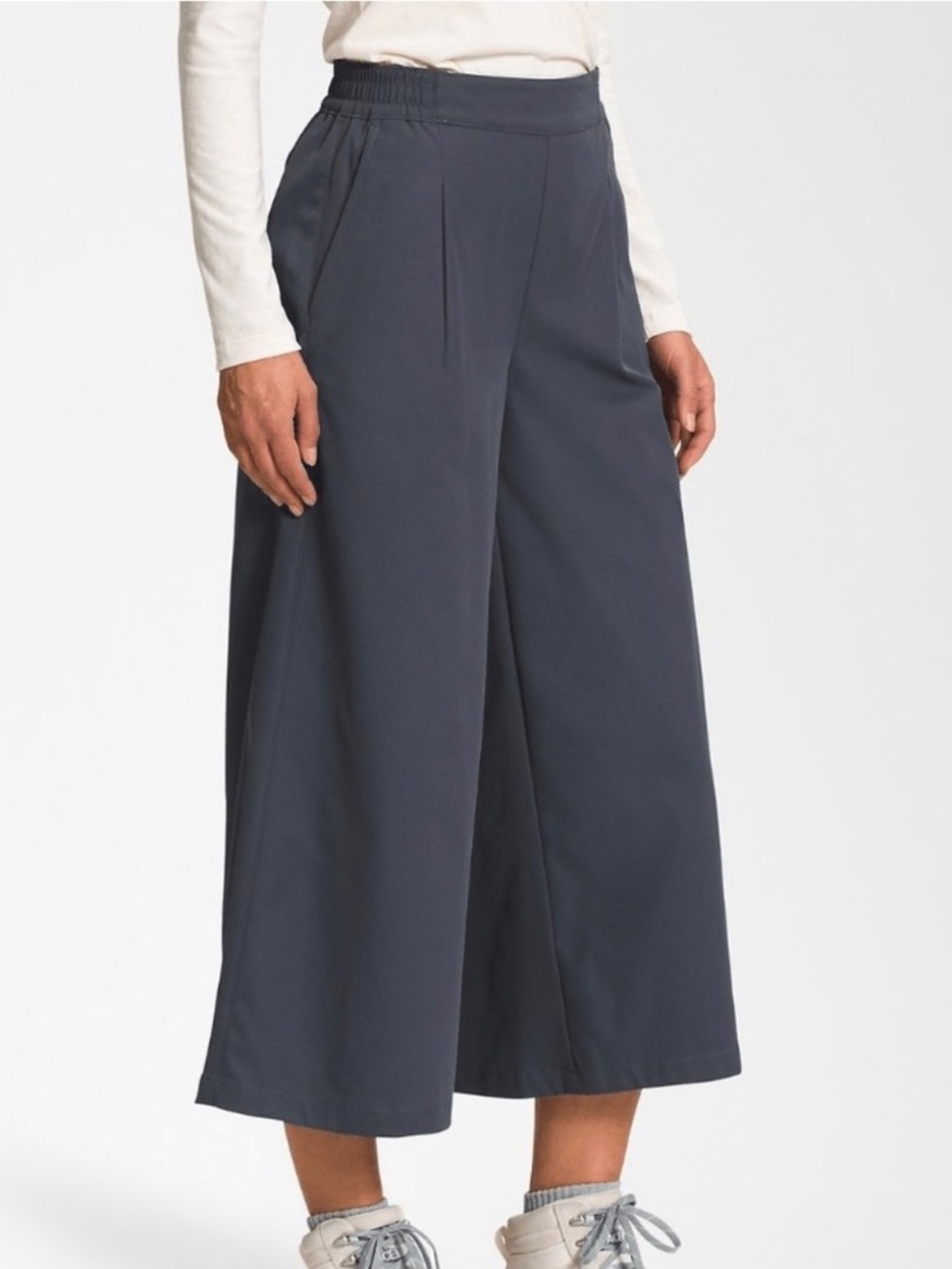 THE NORTH FACE women standard wide leg vanadis grey pant plus size 16 Regular
